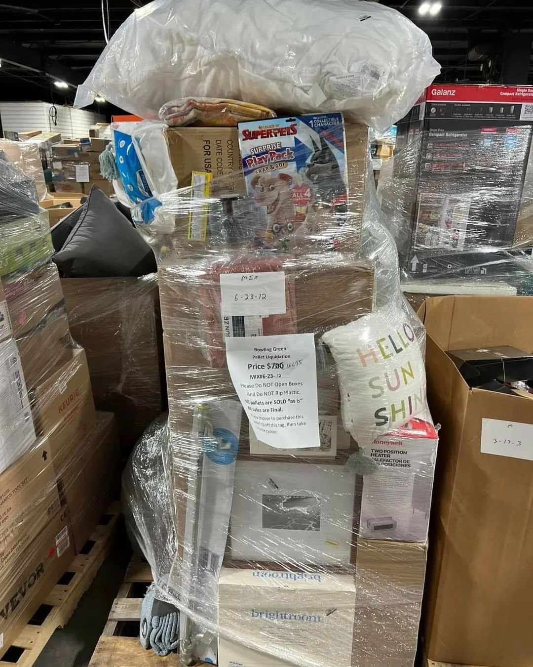 Home Decor Pallets for Sale | Home Decor Liquidation Sale