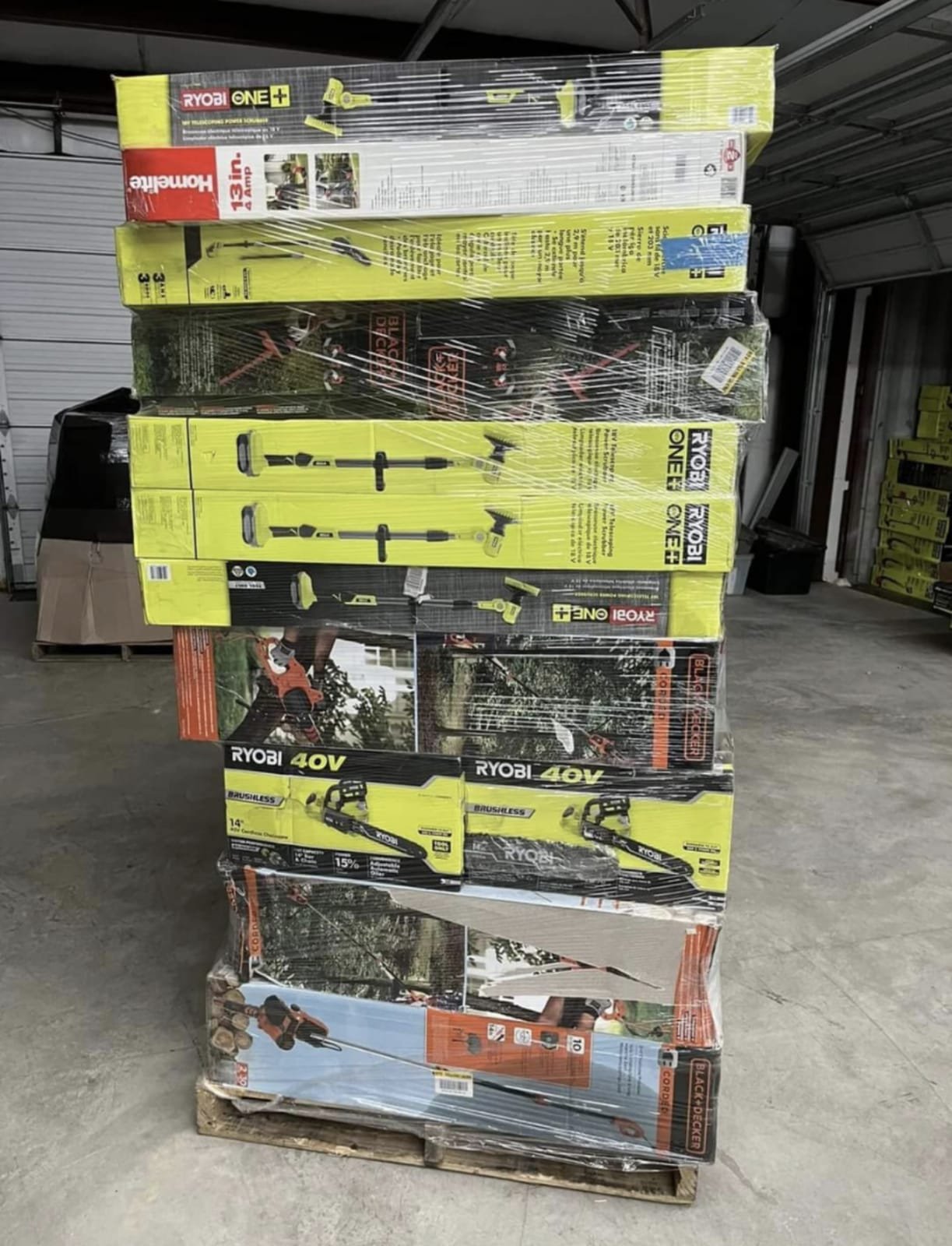 Ryobi Tool Pallets | Power Tool Liquidation Pallets
