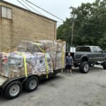 Customer pickup and delivery pallet liquidation Warehouse