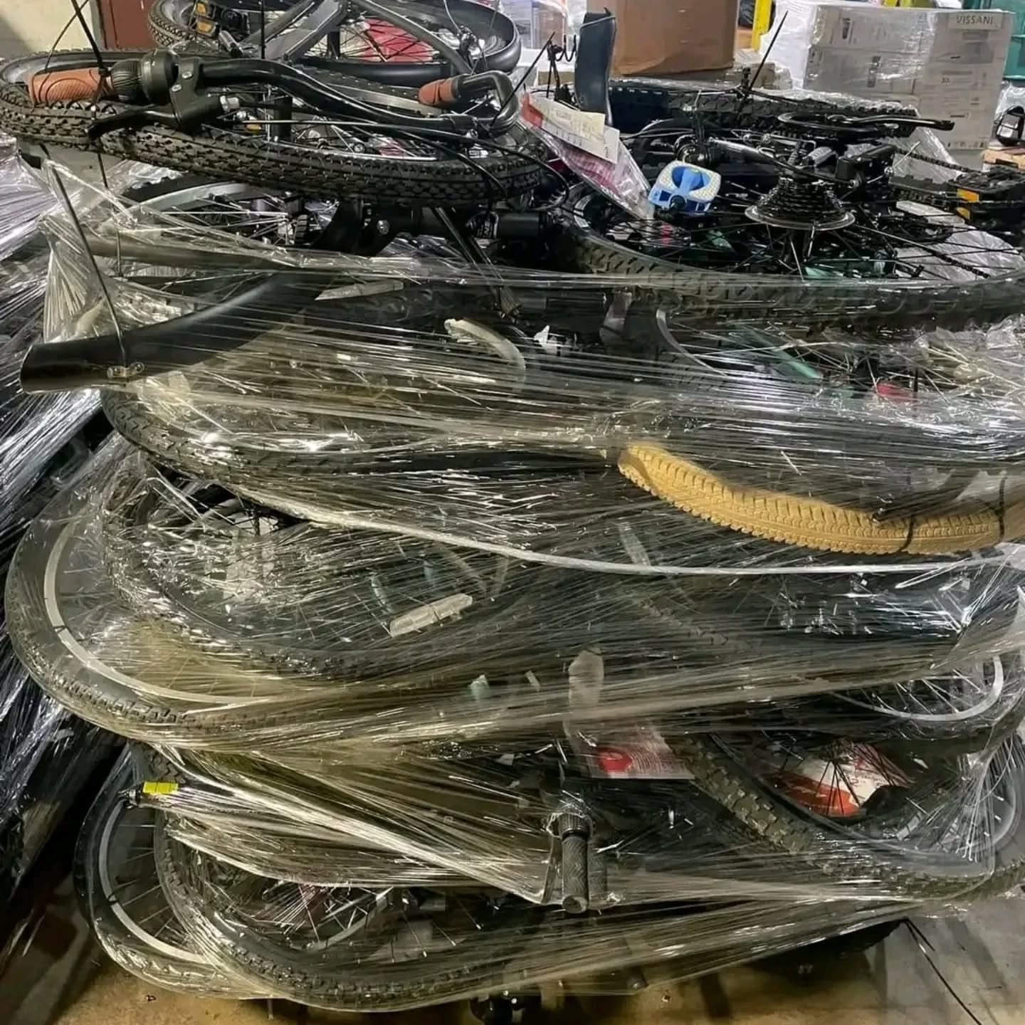 Wholesale bicycle liquidation pallets for sale