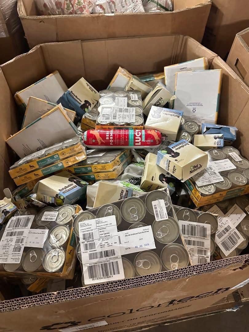 pet food wholesale liquidation pallets for sale