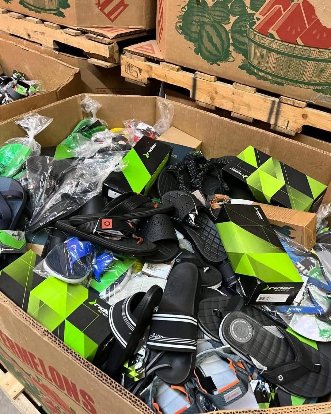 flip flops wholesale bulk pallets for sale