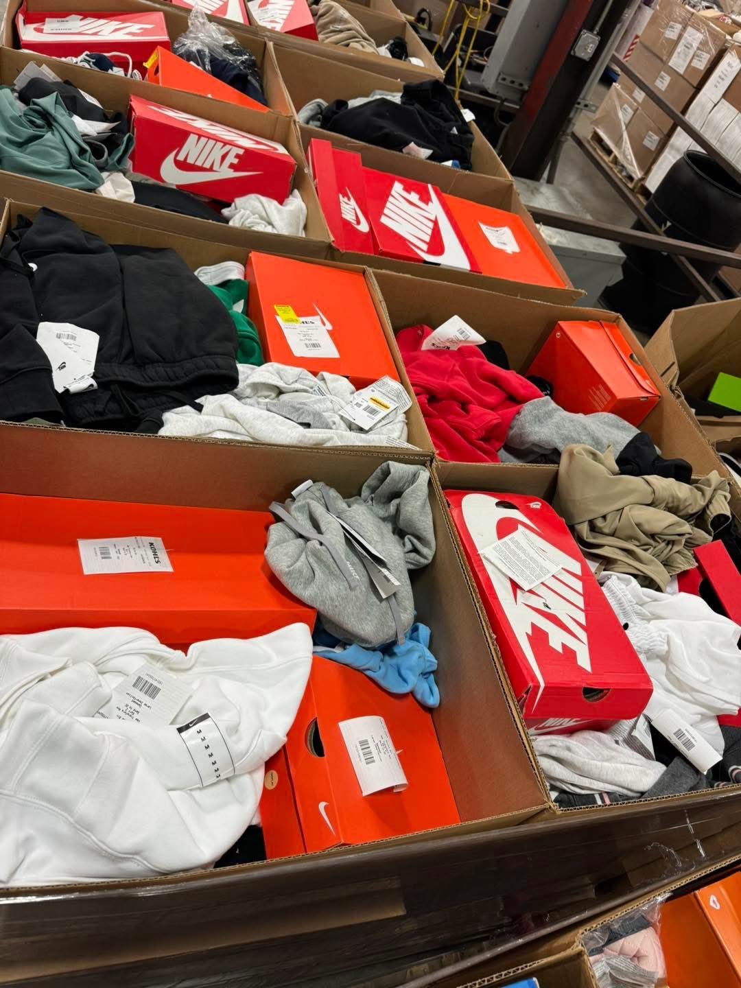 nike apparel wholesale pallets