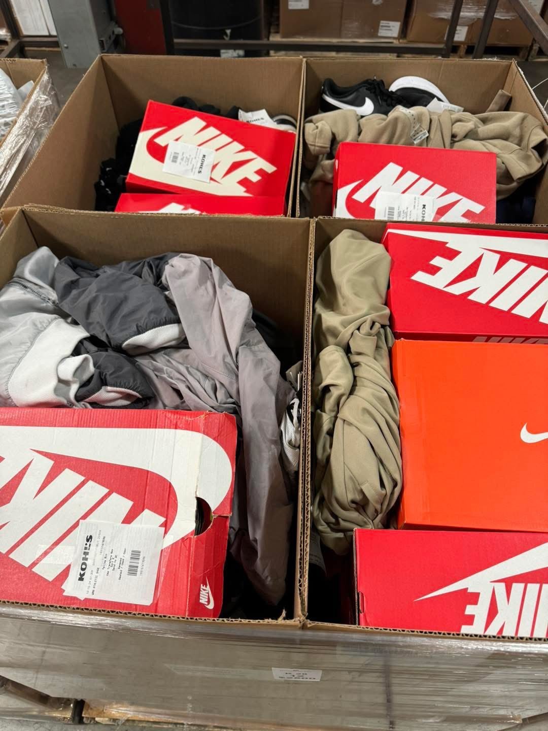 nike apparel wholesale pallets
