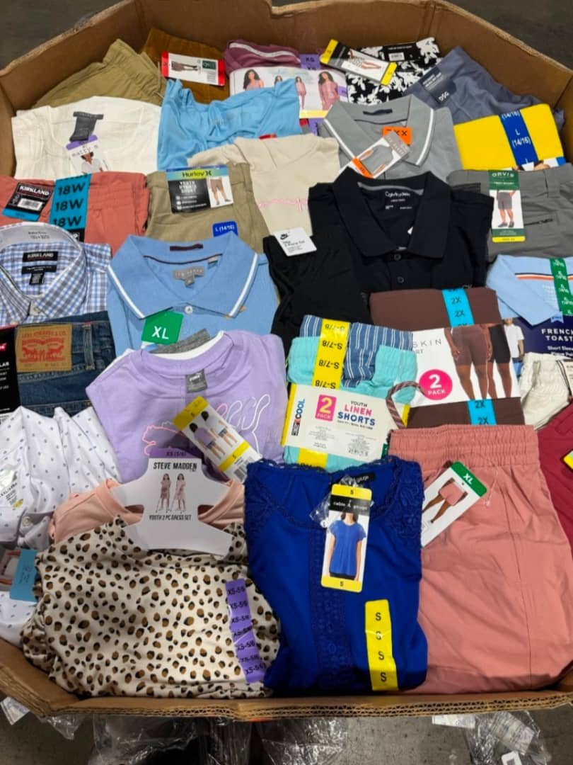 COSTCO CLOTHING liquidation